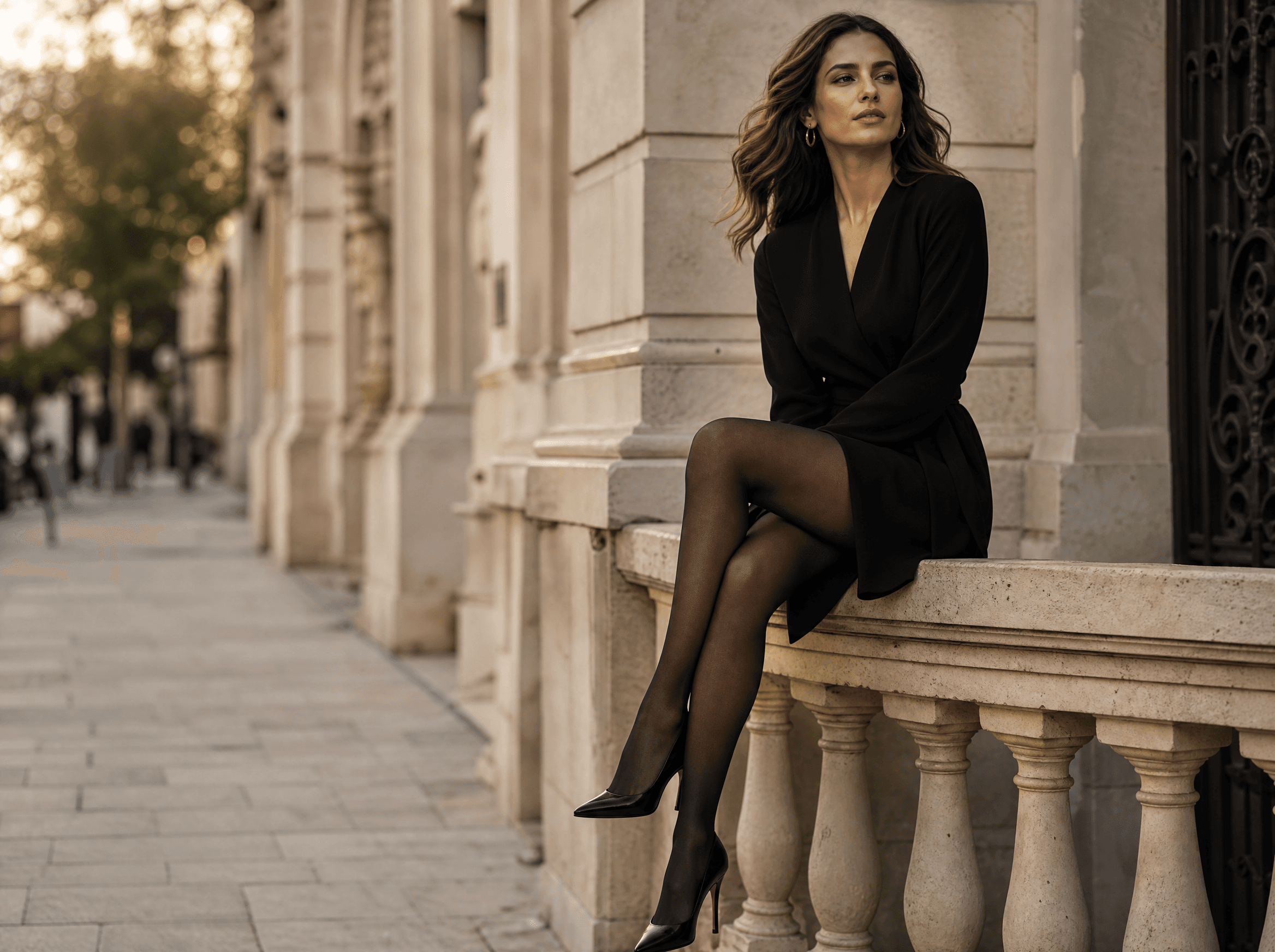 Jakie rajstopy do czarnej sukienki? Kolor, grubość i okazje