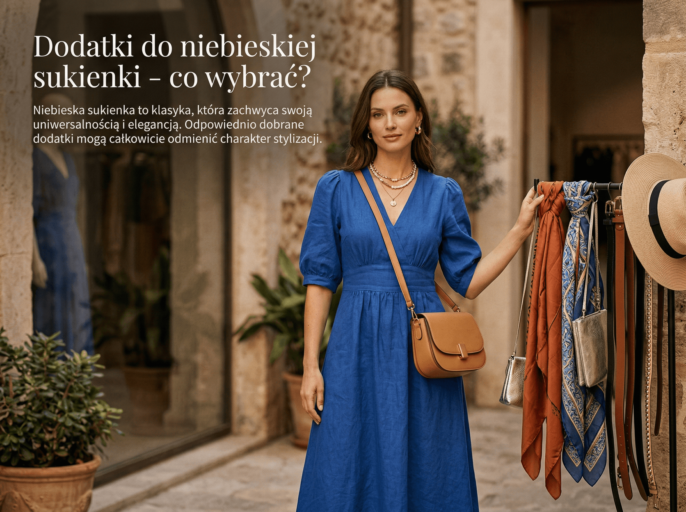 Dodatki do niebieskiej sukienki – co wybrać?