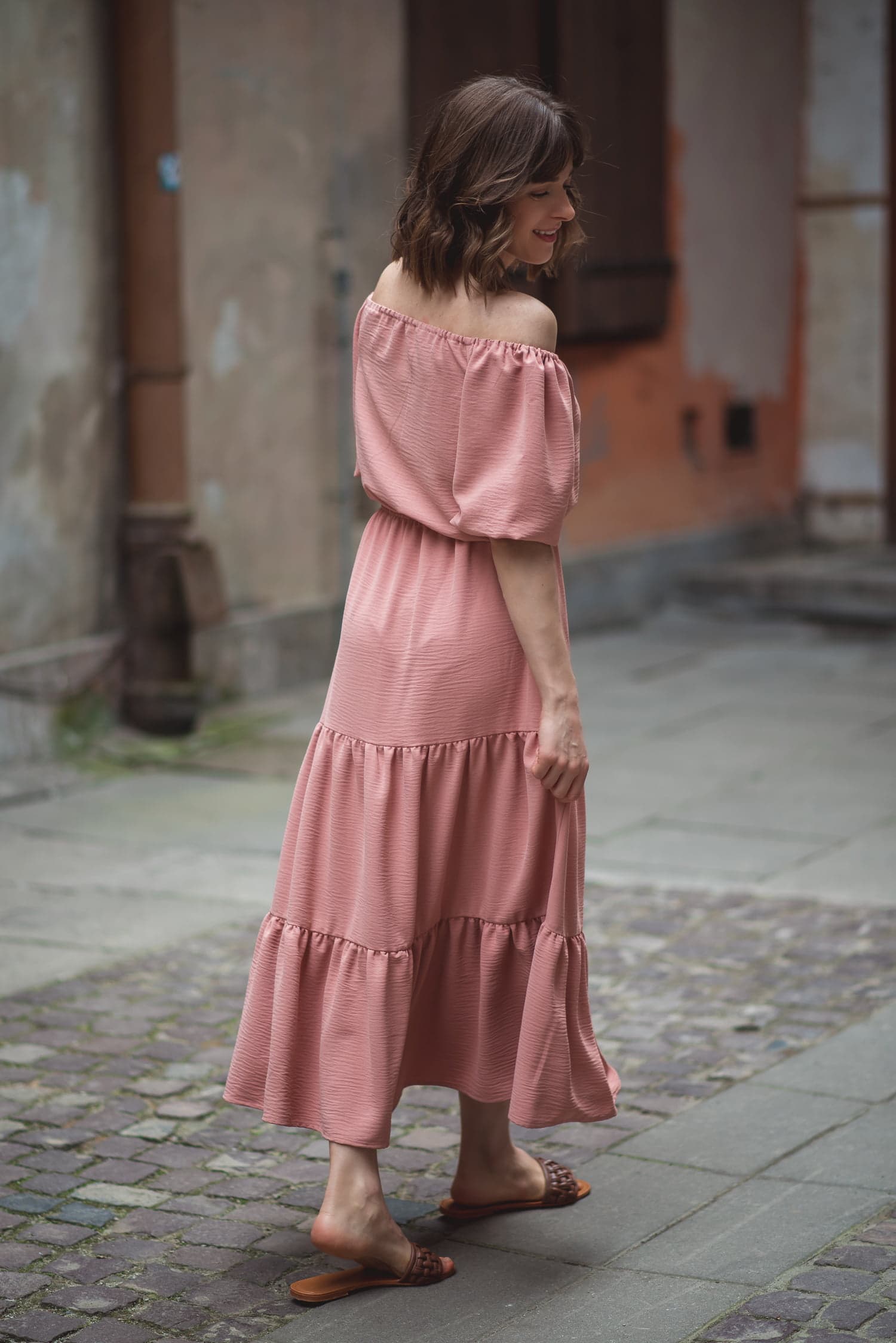 PAOLA Dress – Peach — photo 4