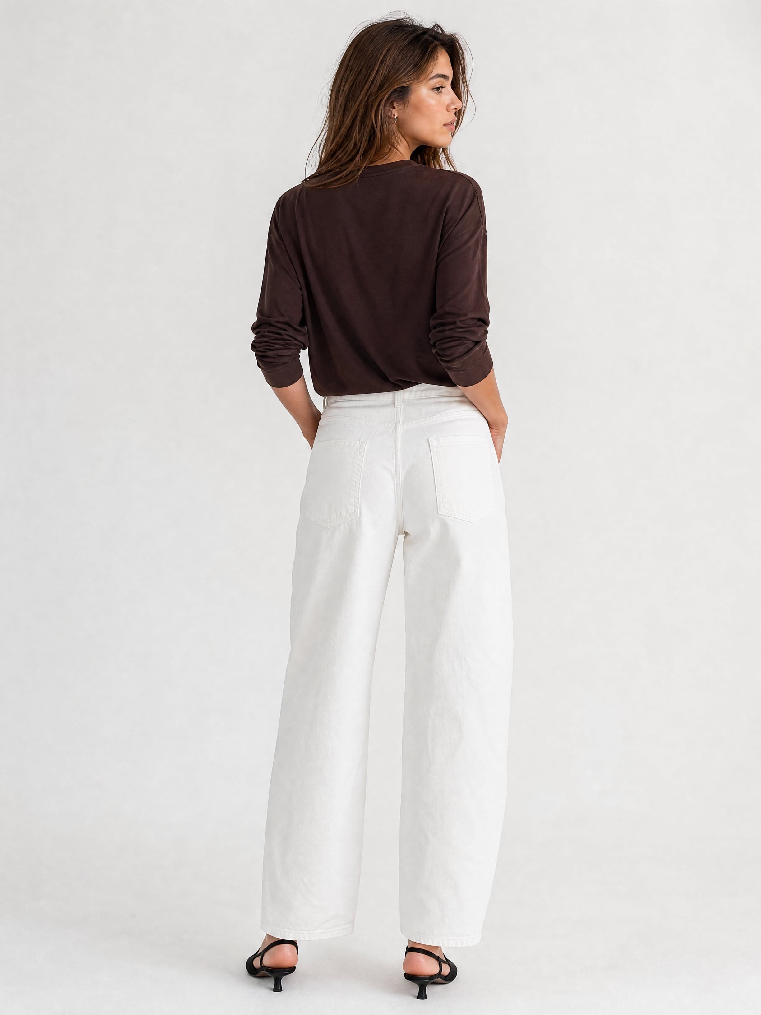 Brauner Bambus-Longsleeve Nina — Foto 7