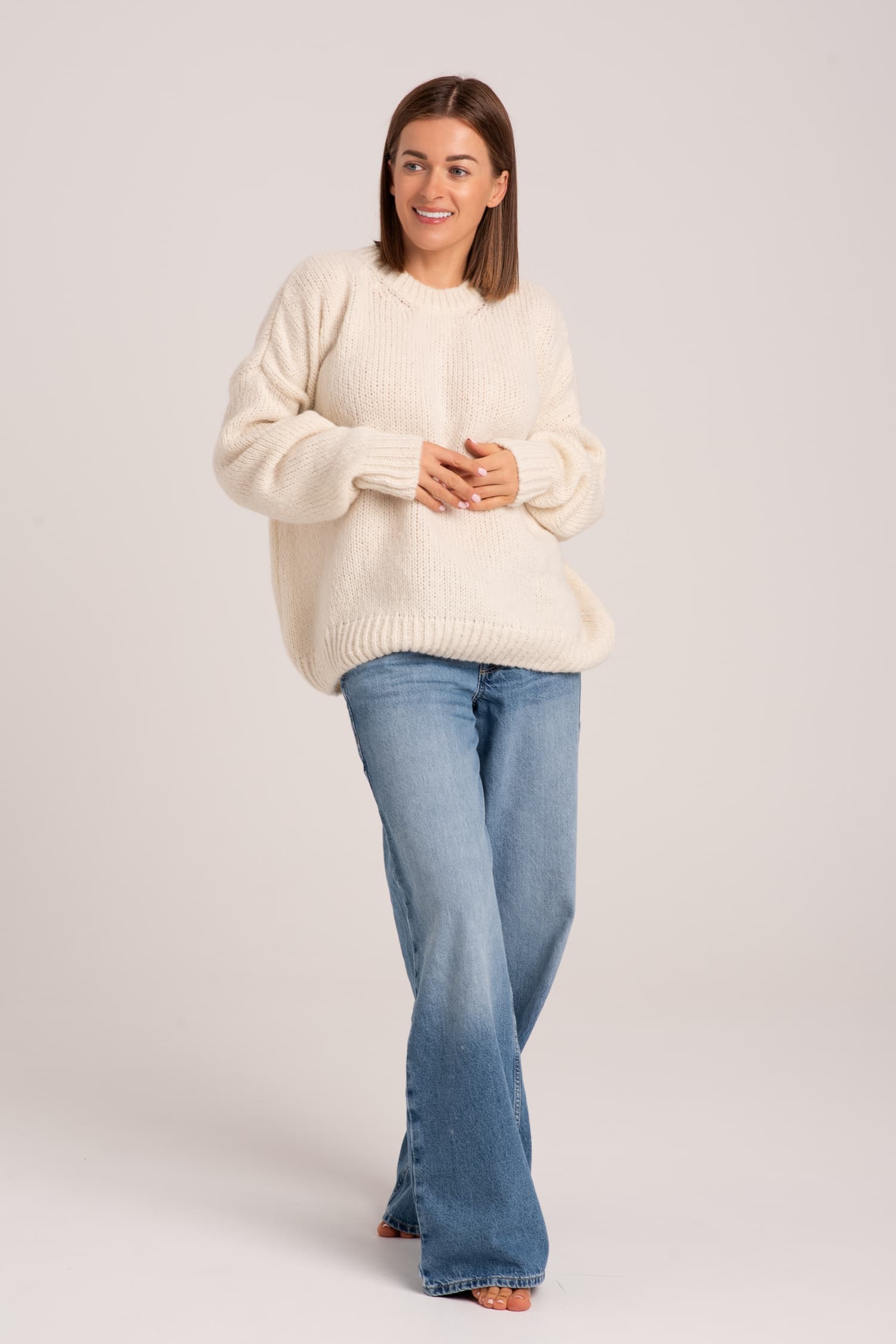 Sweter Sophie Ecru — zdjęcie 3