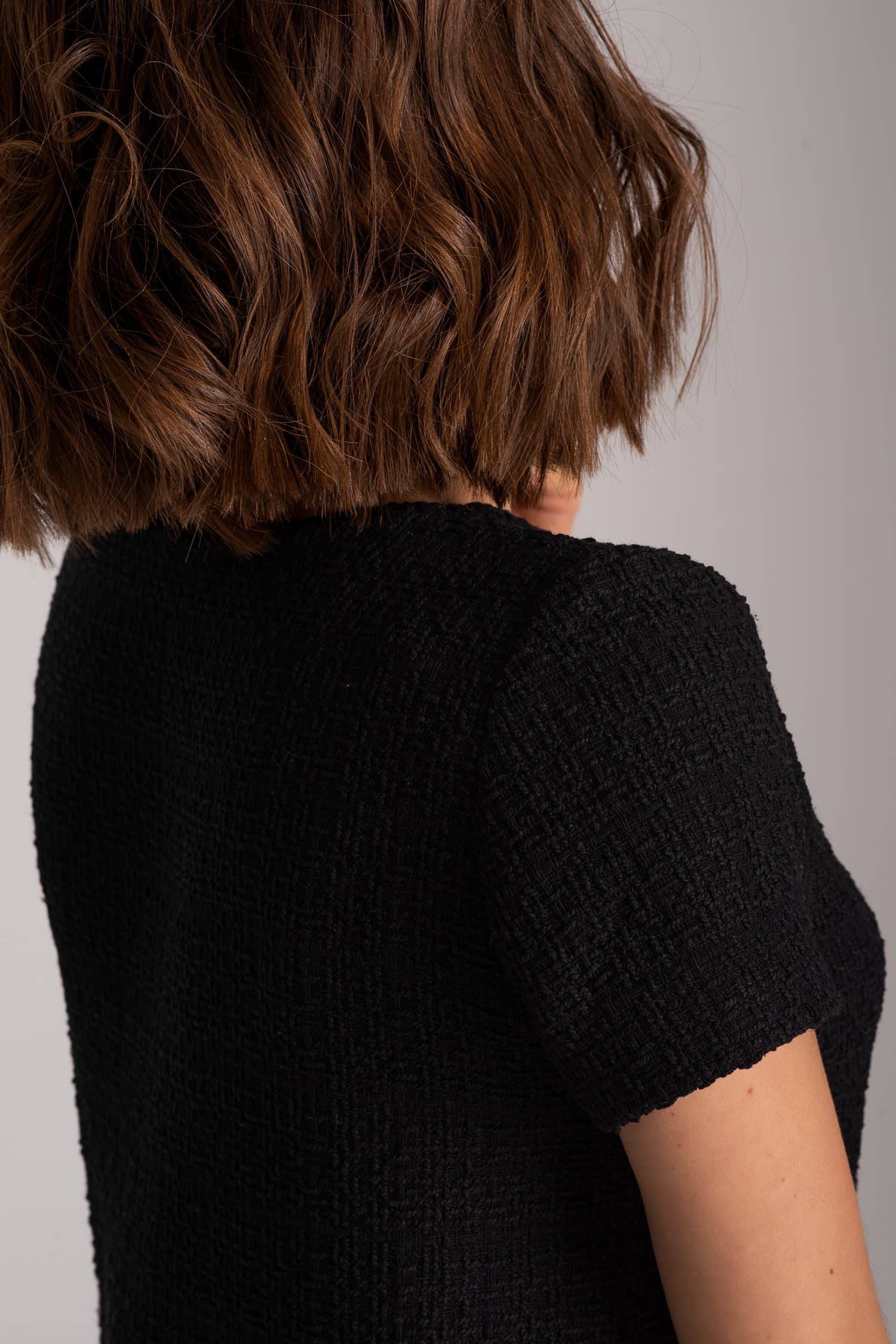 Classic MINIMALIST Dress - Black — photo 6