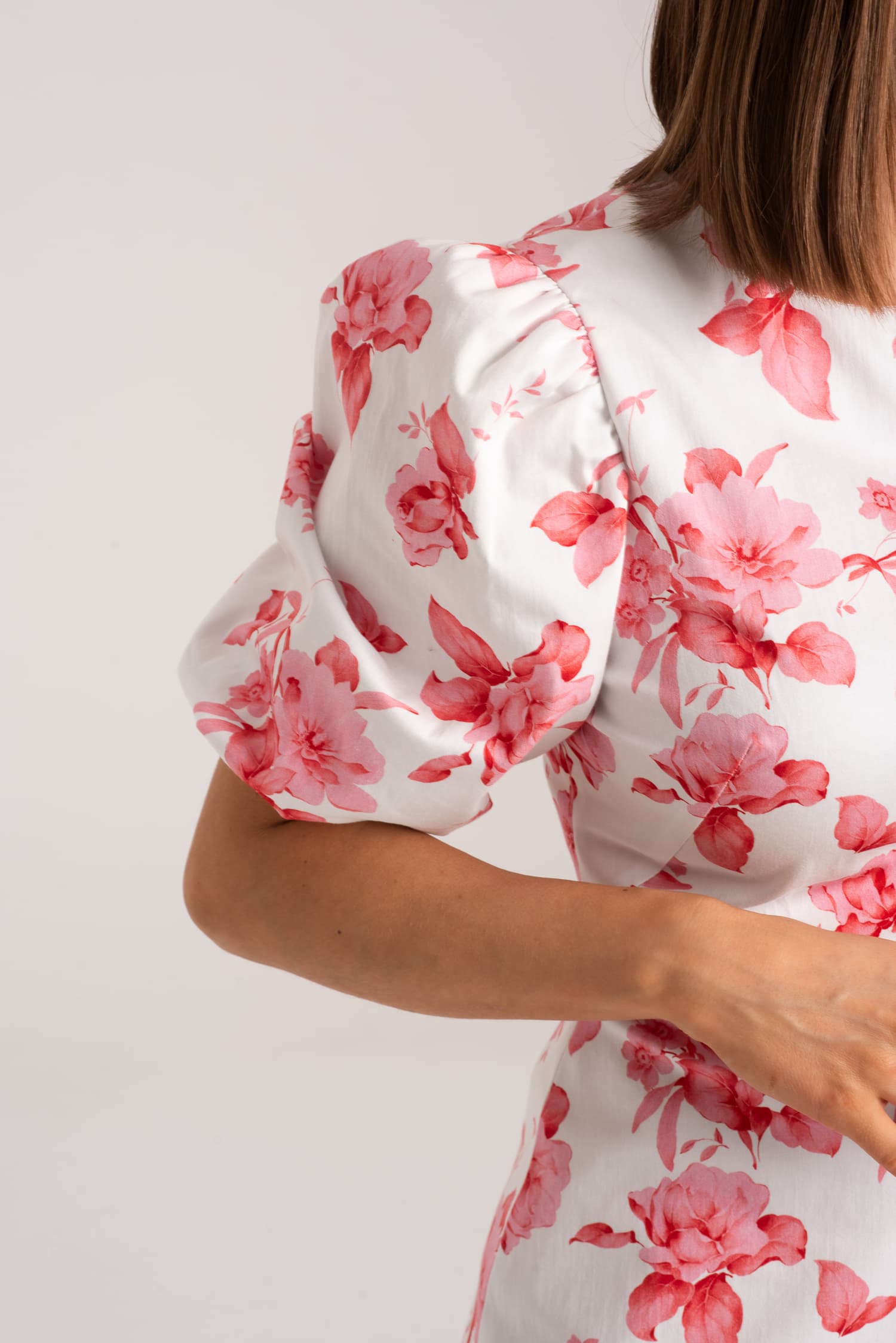 Everly Cotton Floral Dress — photo 6