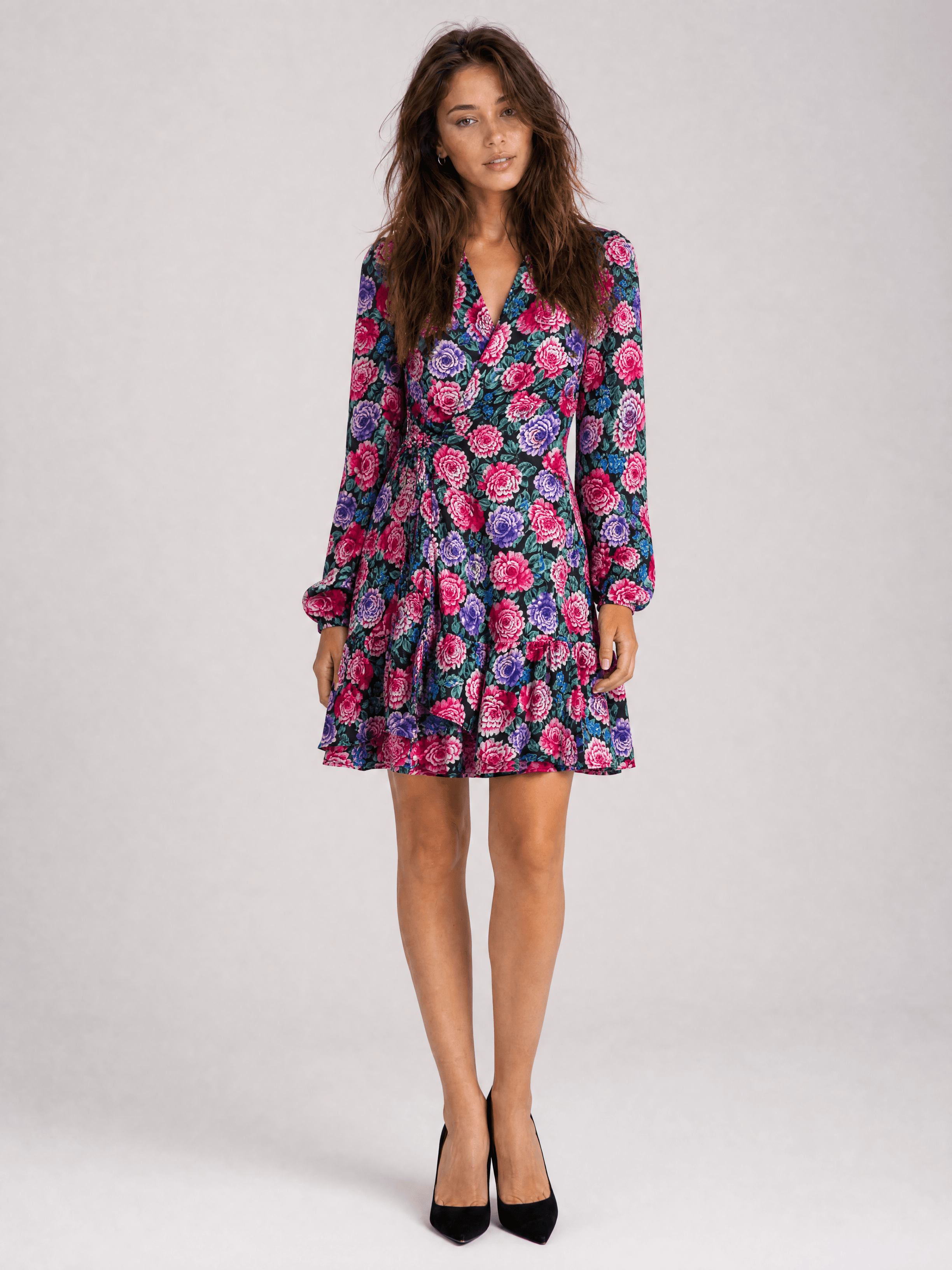 Wickelkleid LOVE – Rosen — Foto 7