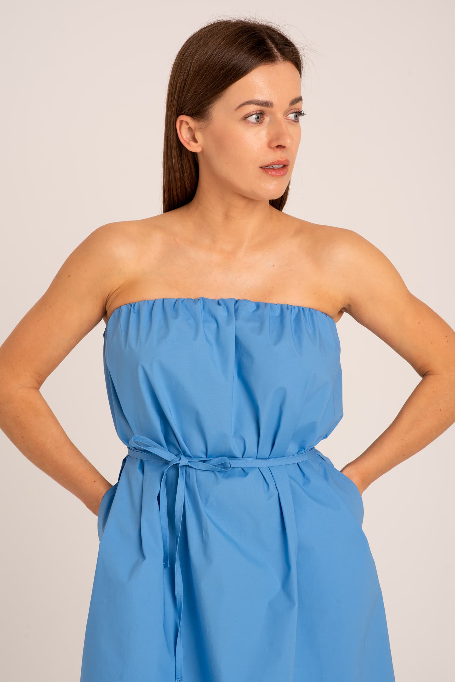 Blue Mini Dress Meave — photo 3