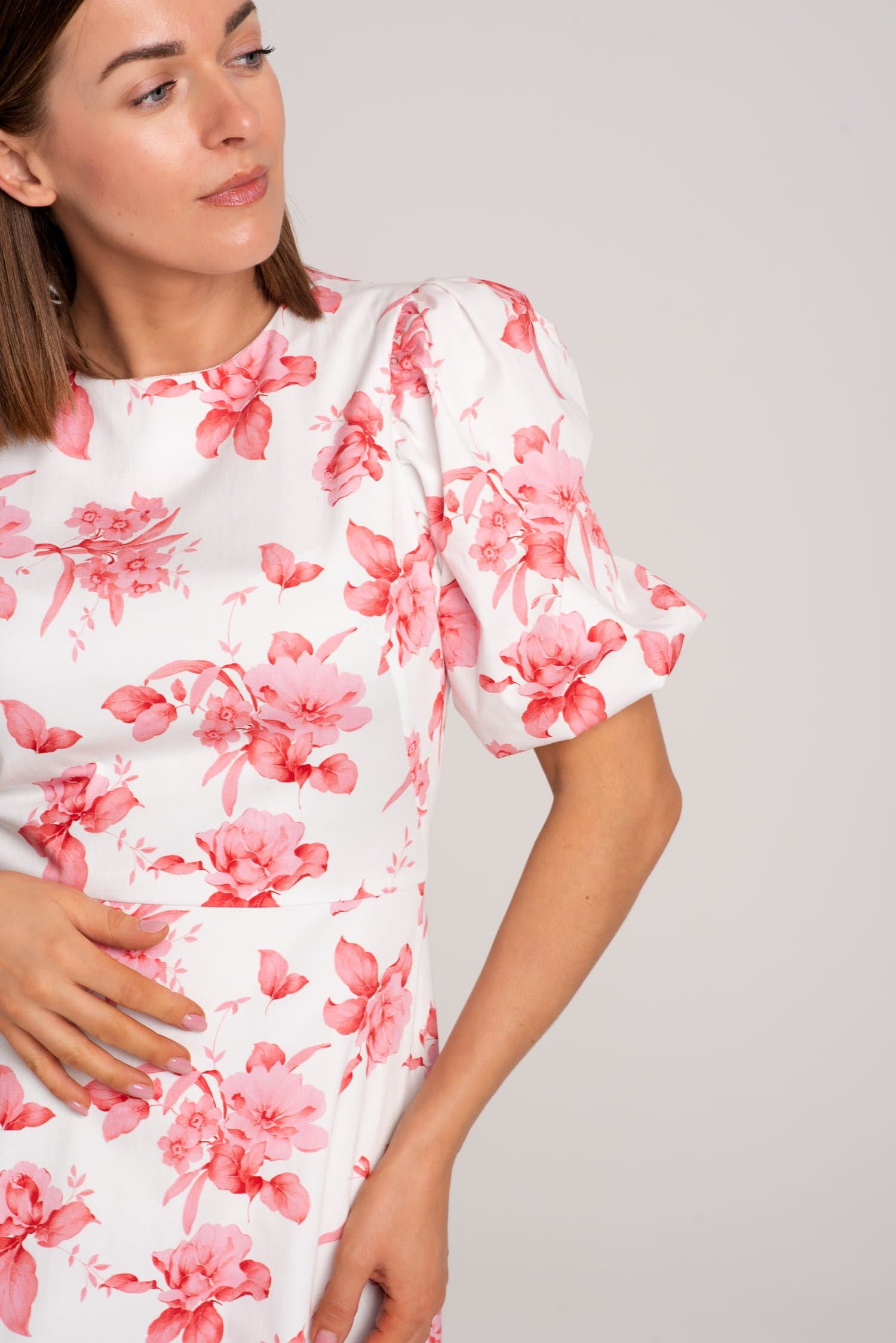 Everly Cotton Floral Dress — photo 4