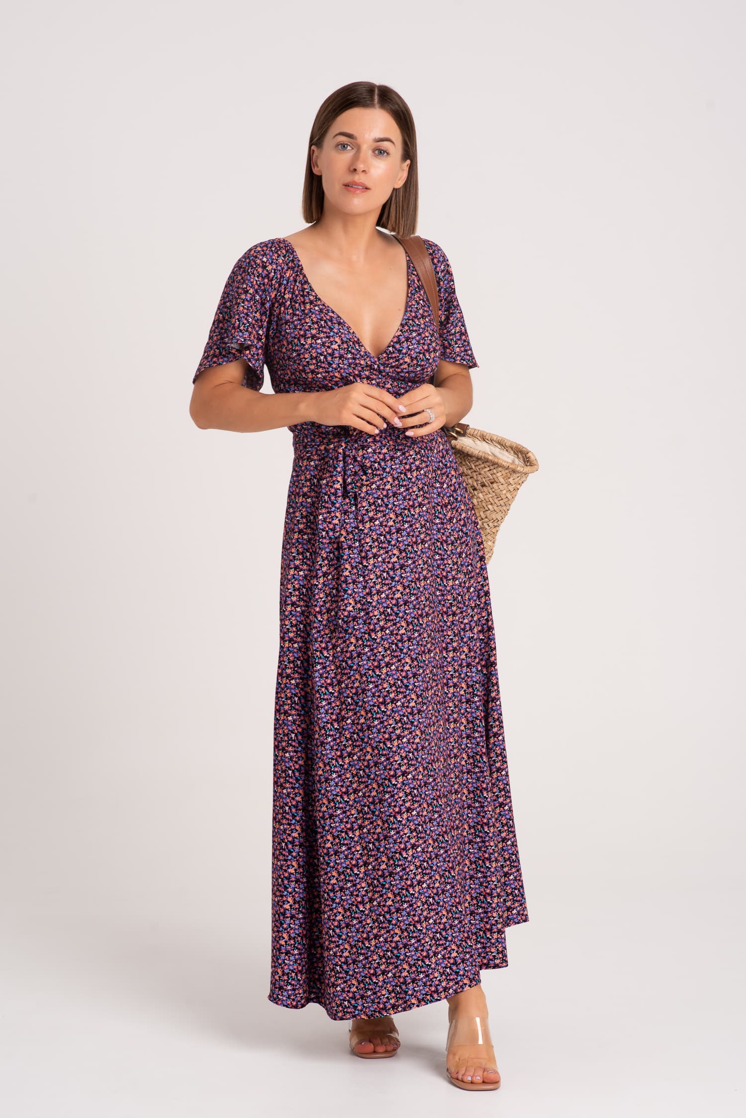 Letnia sukienka w kwiaty Gabriela