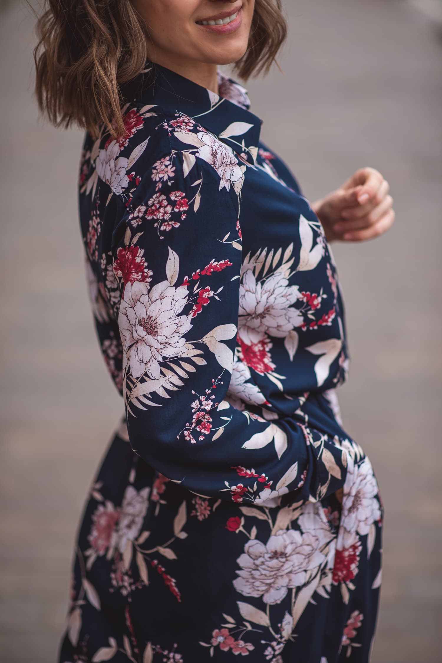 NONAME Shirt Dress – Navy — photo 4