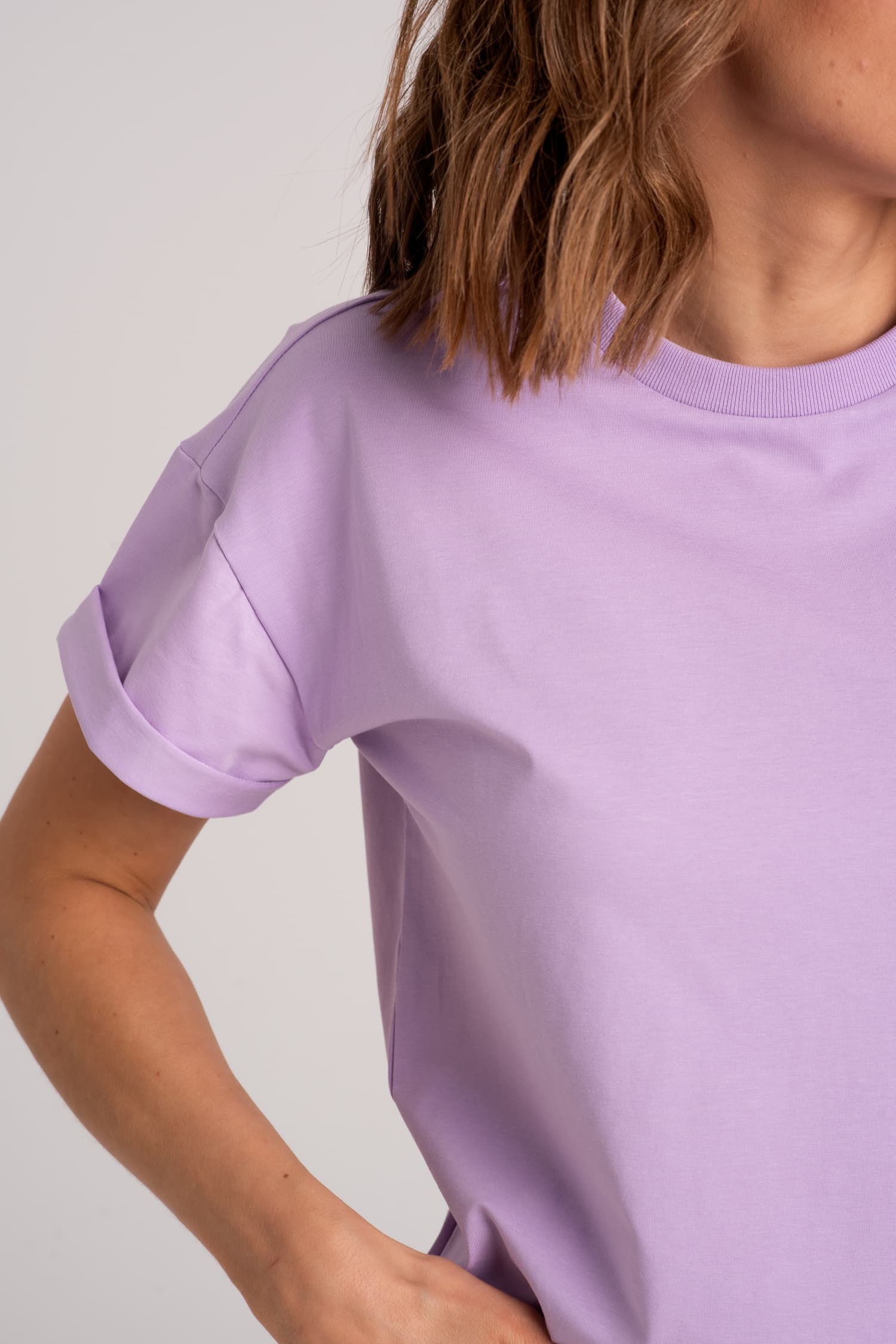 Classic BASIC T-Shirt – Purple — photo 4