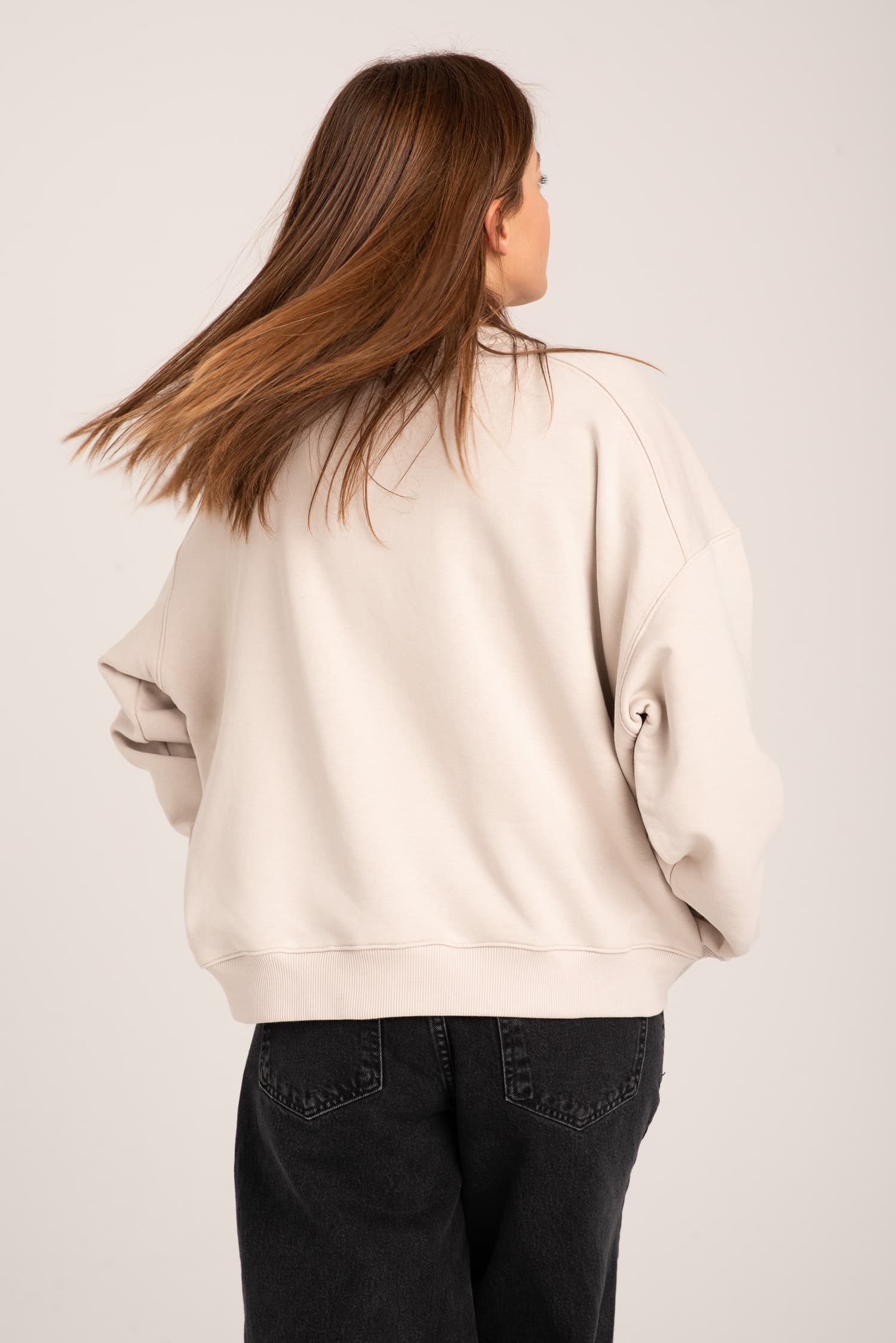 Beżowa bluza NORA (jasny beż) — zdjęcie 5