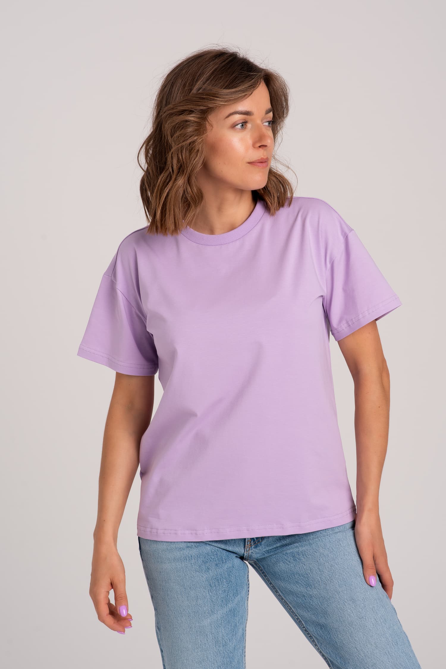 Classic BASIC T-Shirt – Purple — photo 2