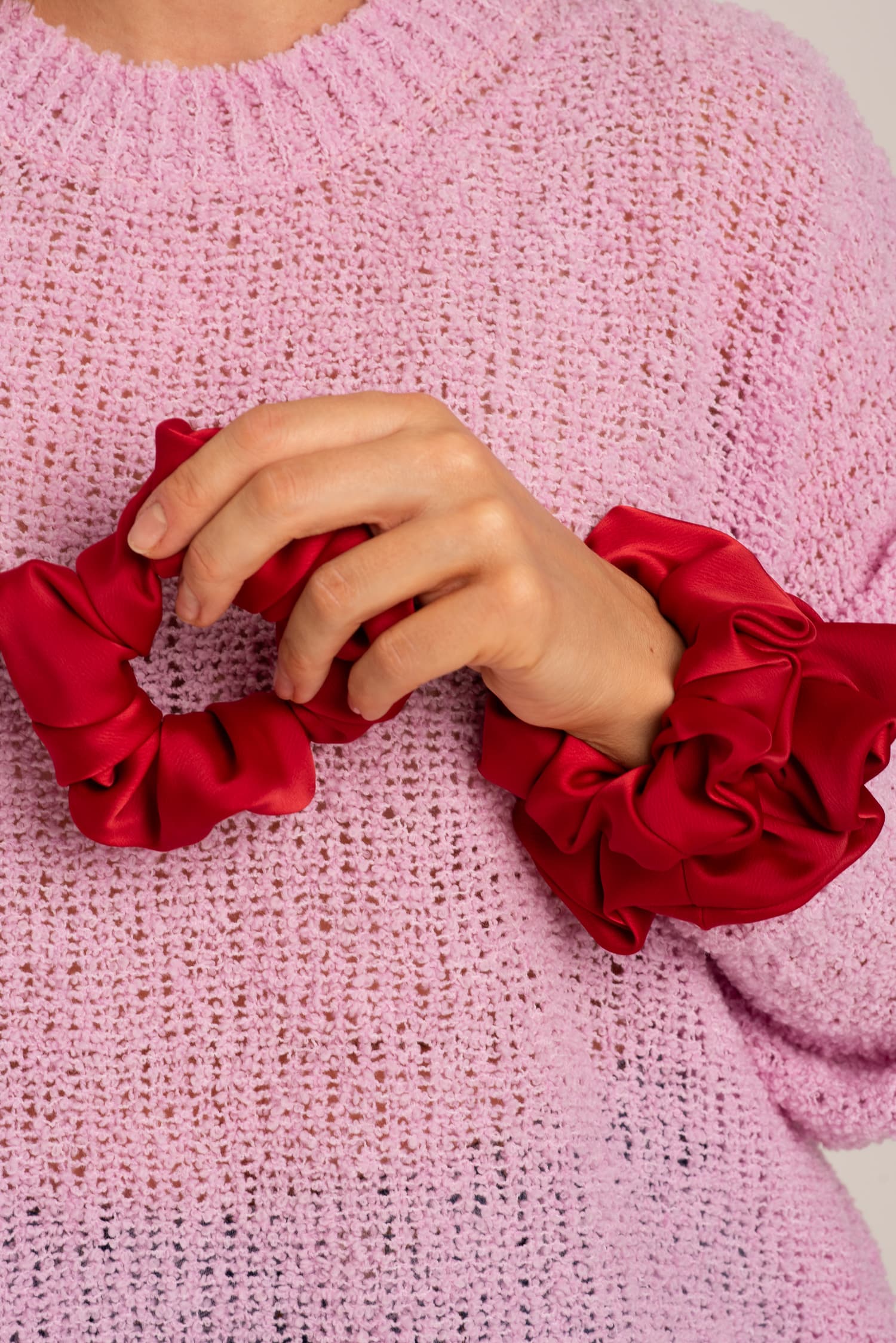 Gumka do włosów scrunchie (kolory) — zdjęcie 3
