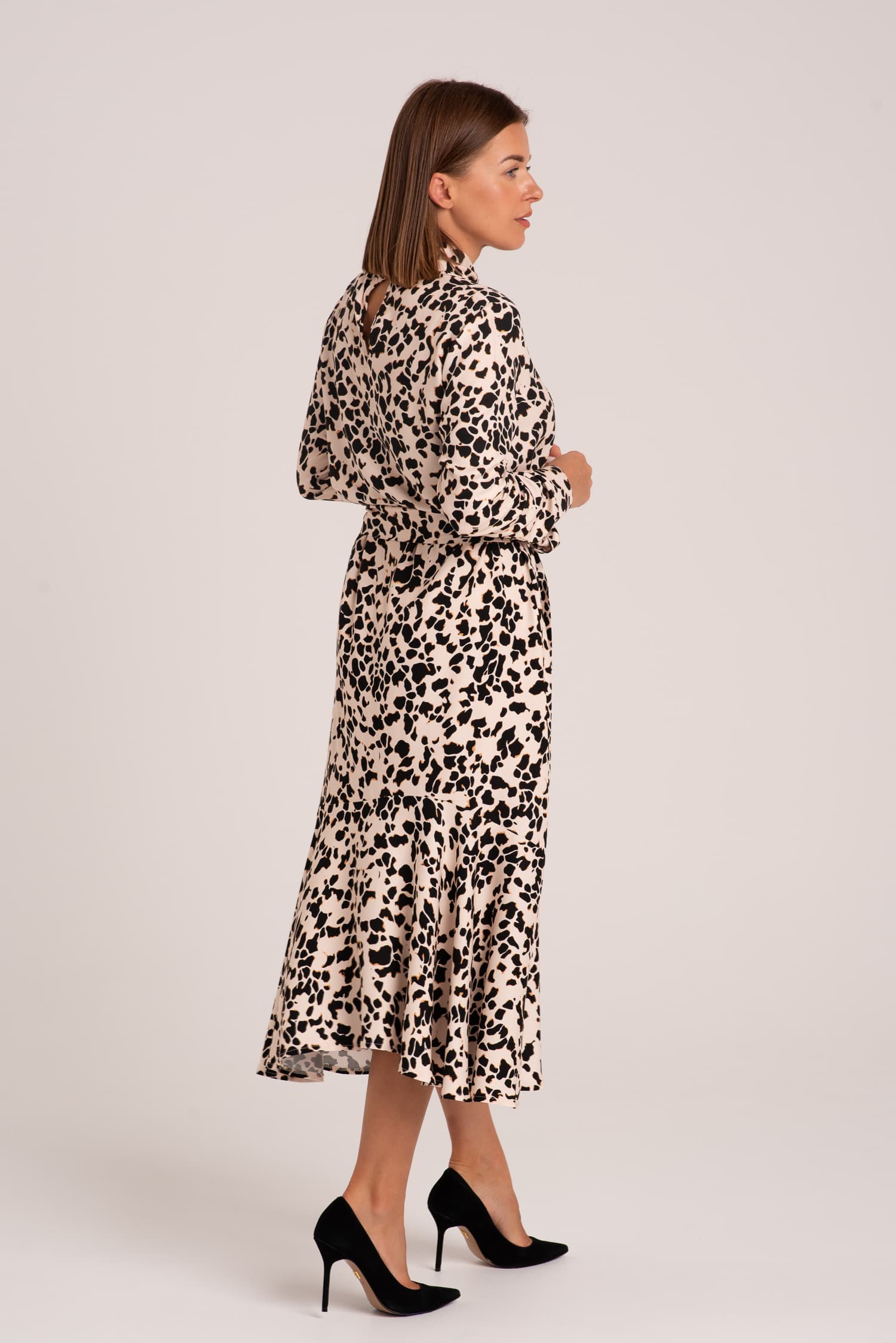 Długa sukienka z wiskozy Sonia - widok 2