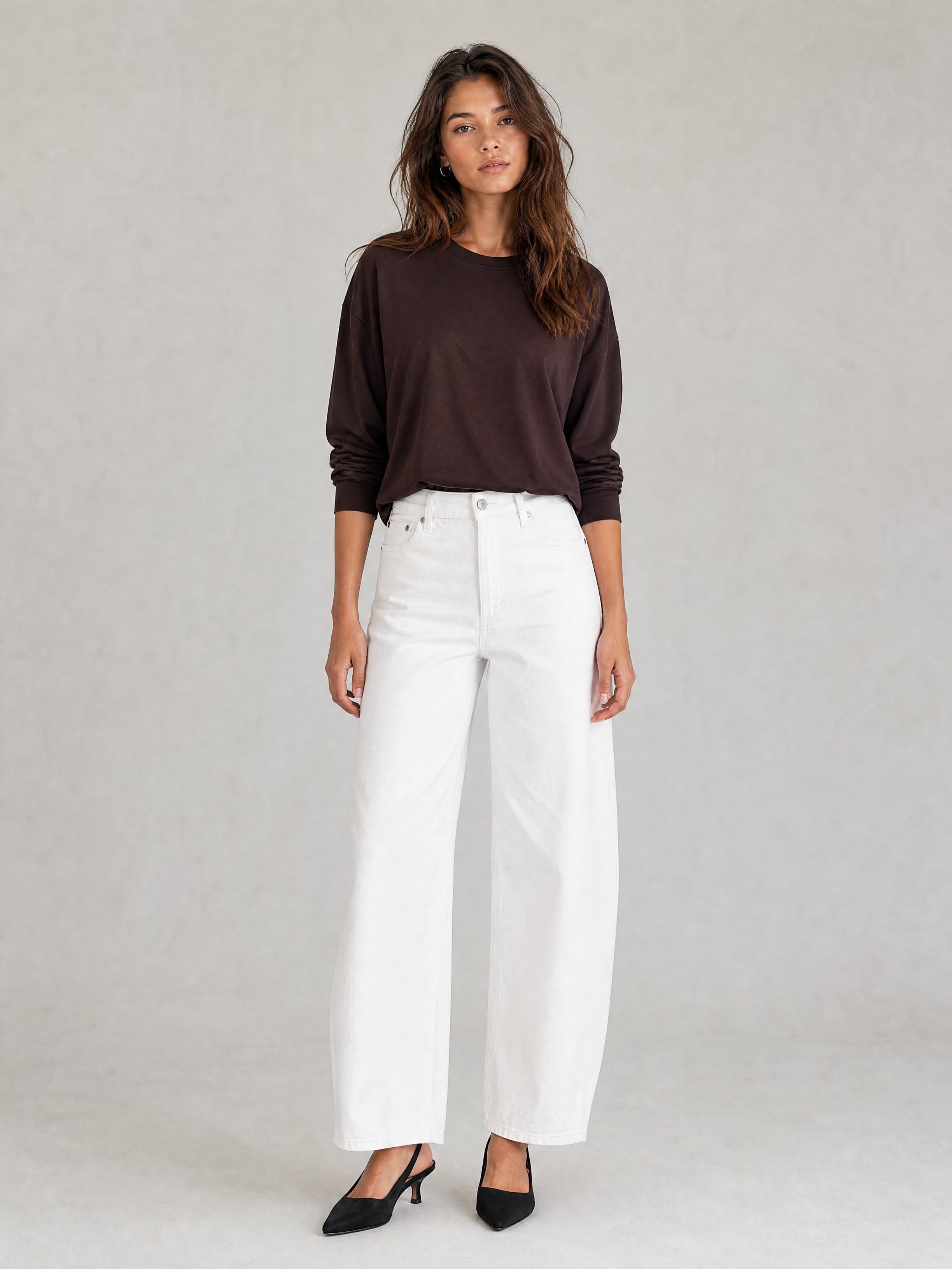 Brauner Bambus-Longsleeve Nina — Foto 6