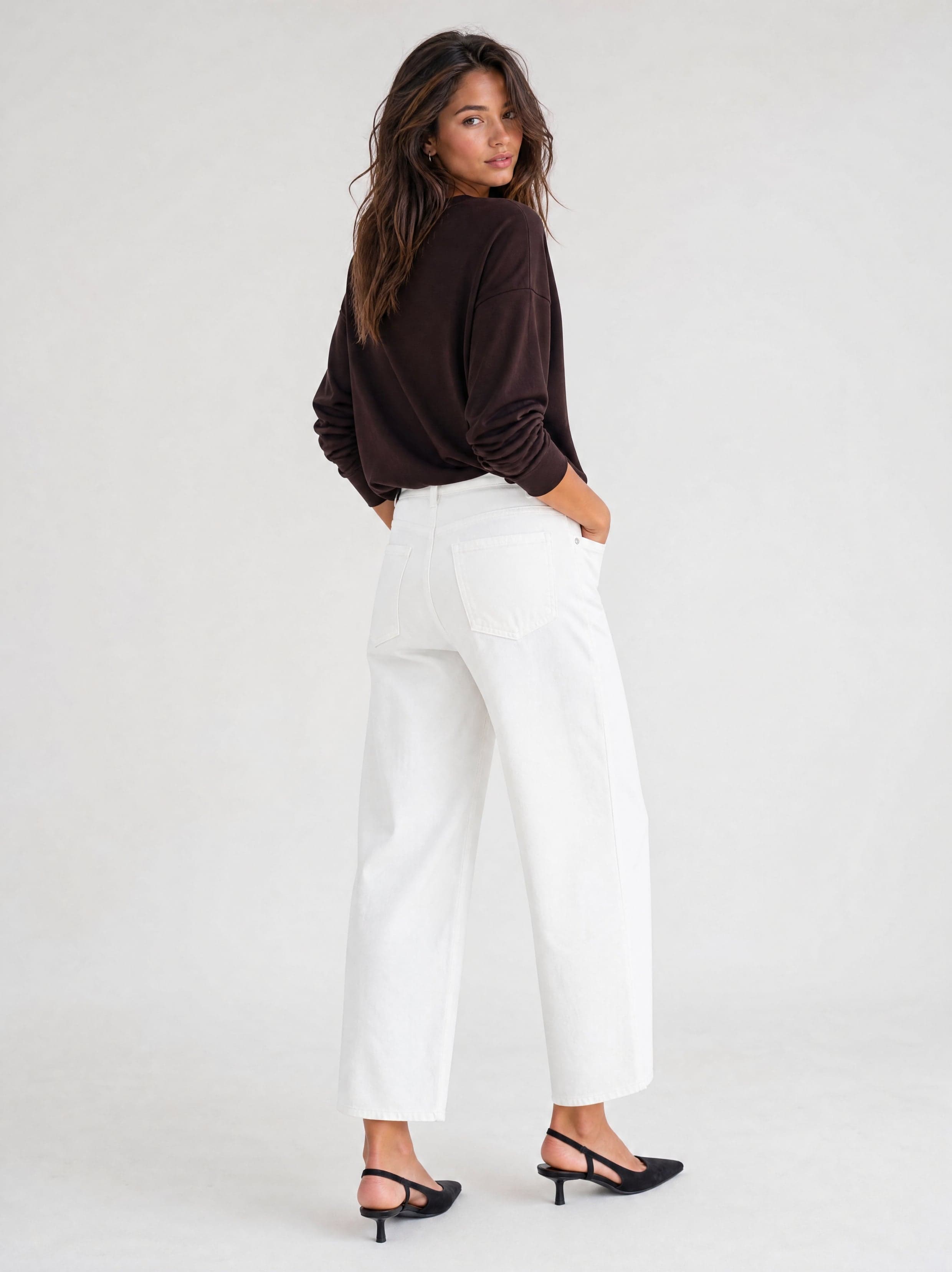 Brauner Bambus-Longsleeve Nina — Foto 5
