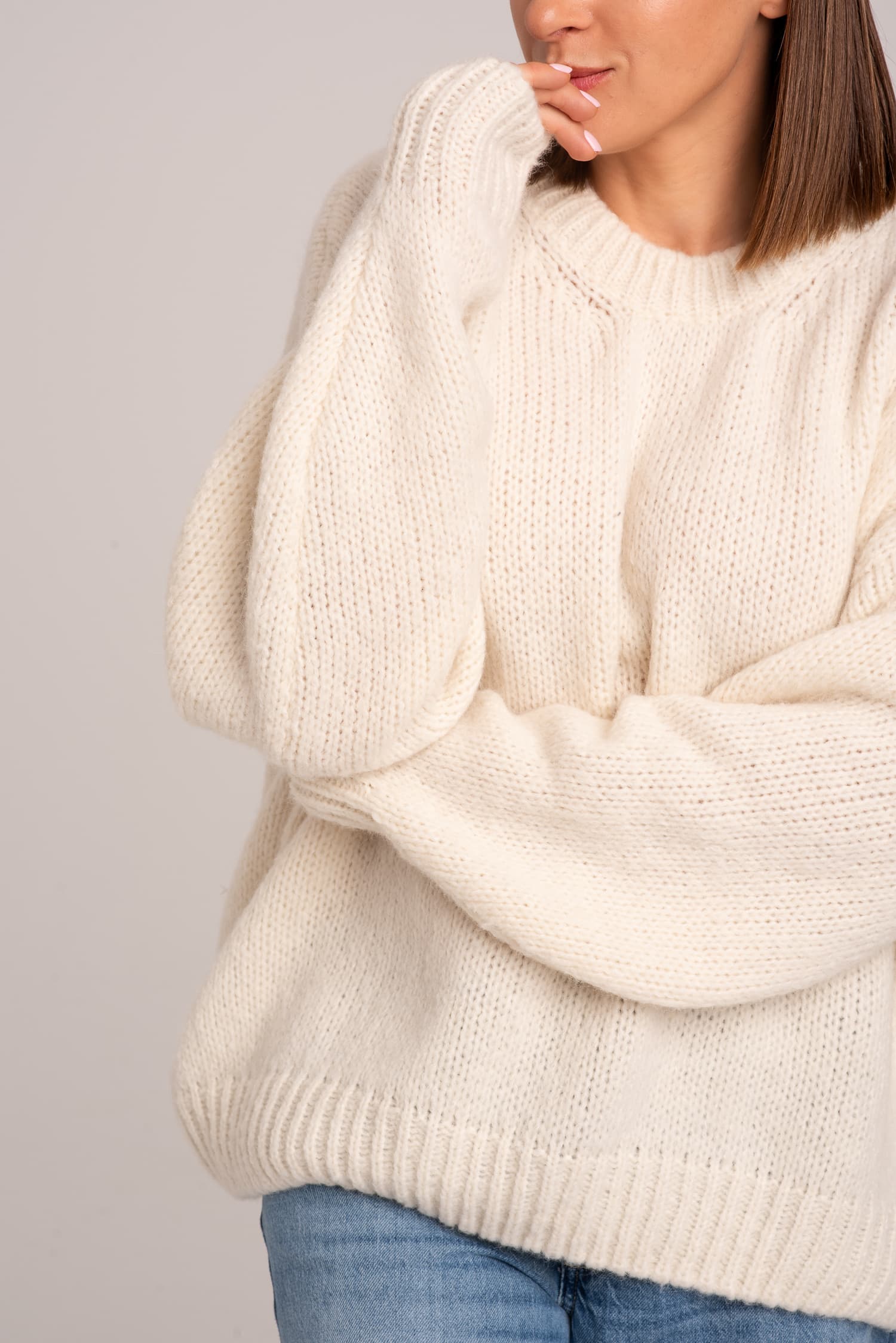 Sweter Sophie Ecru — zdjęcie 5