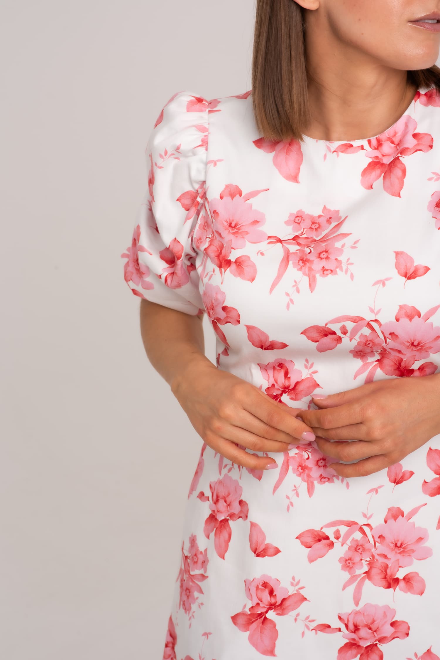 Everly Cotton Floral Dress — photo 5