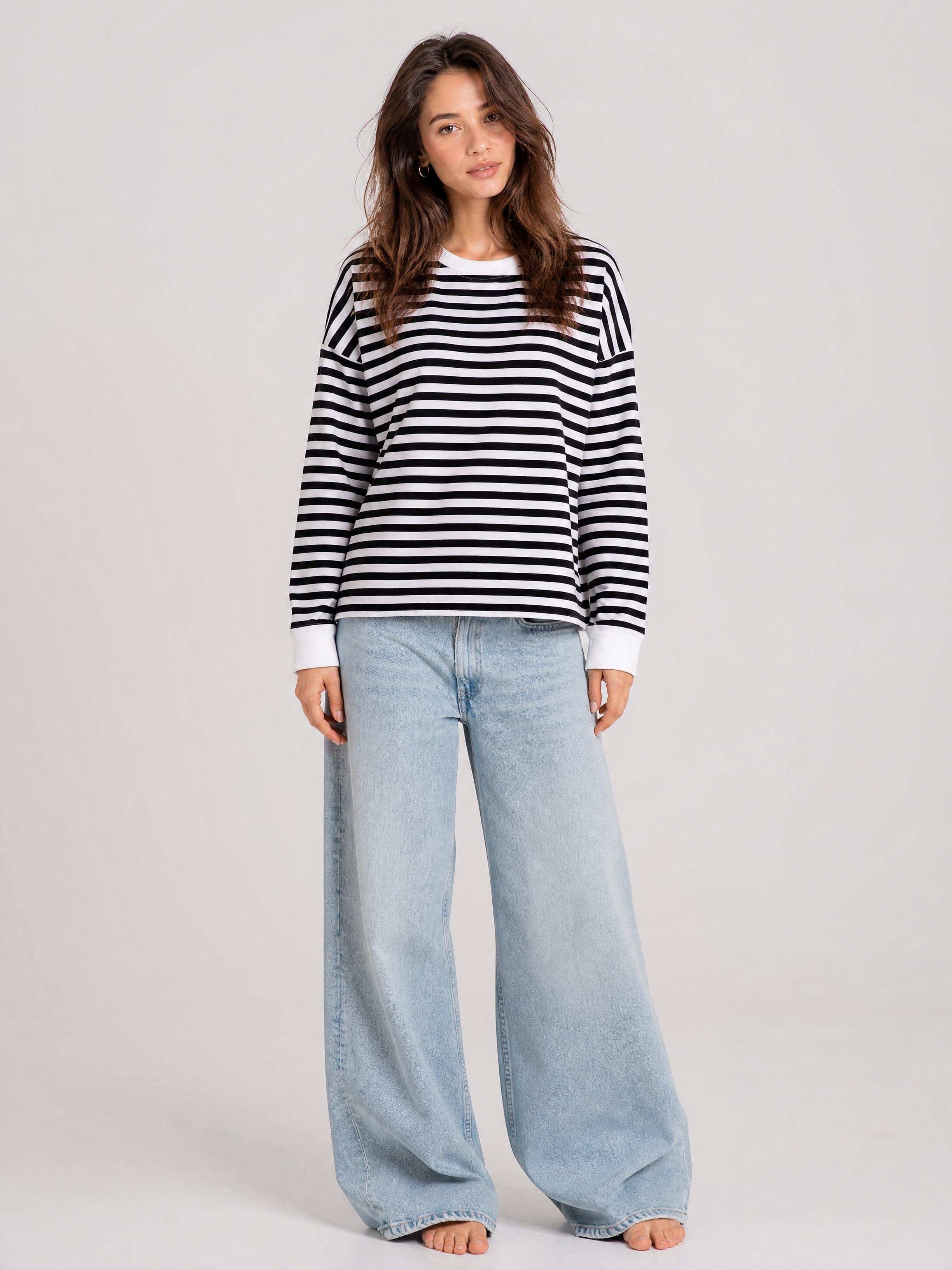 Longsleeve w pasy HANNAH