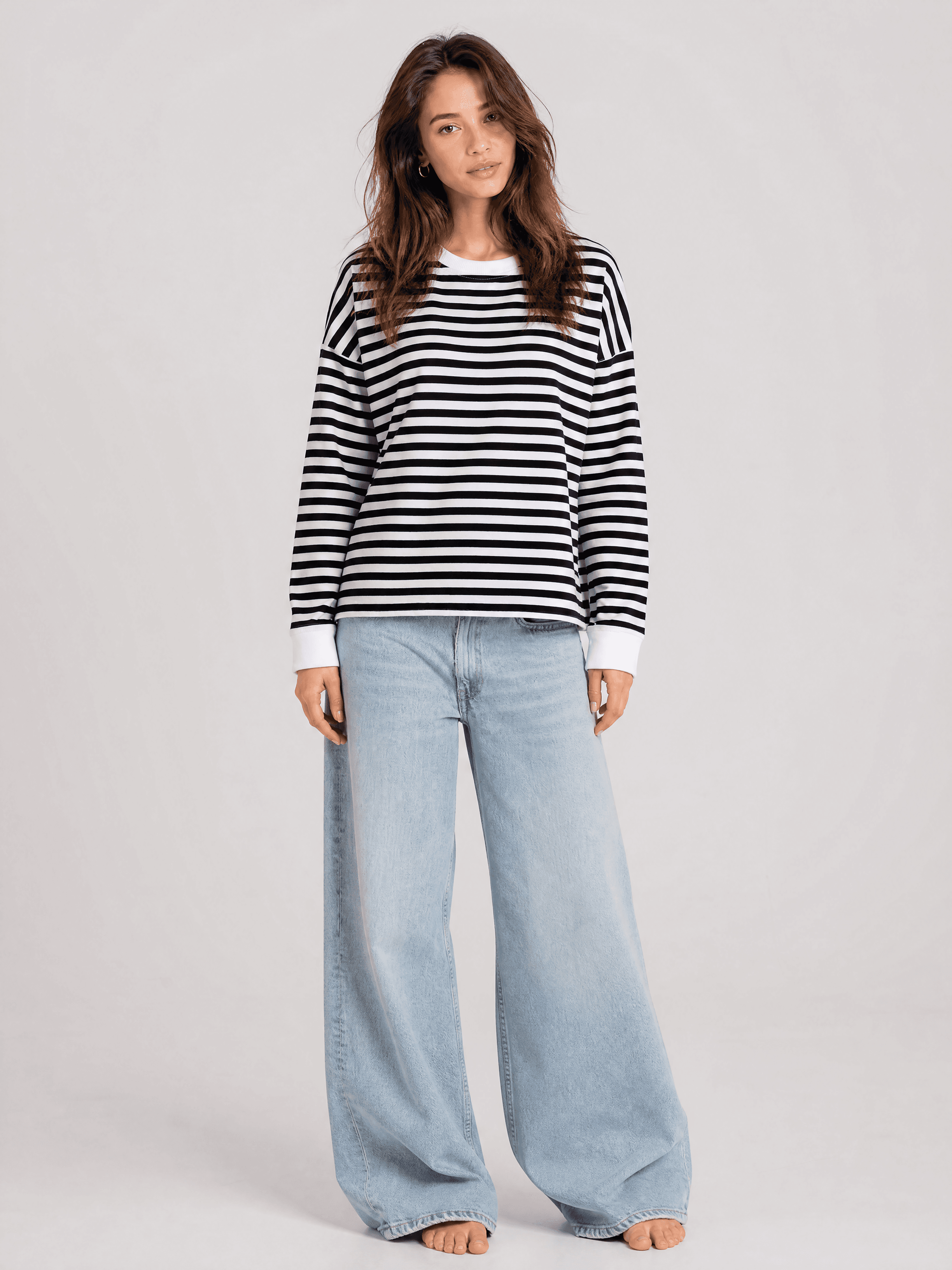 Longsleeve w pasy HANNAH
