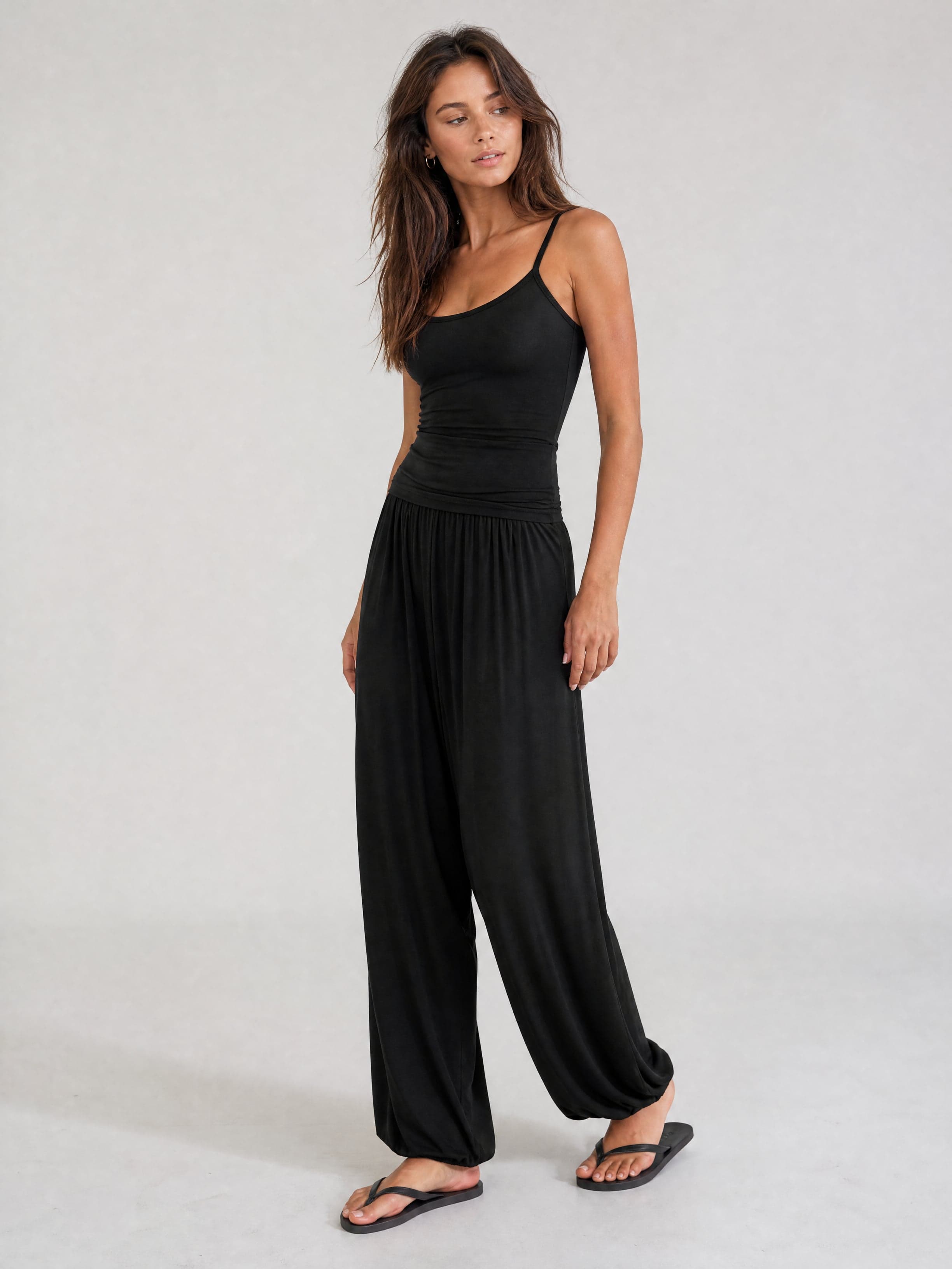 Selena Black Modal Camisole — photo 3