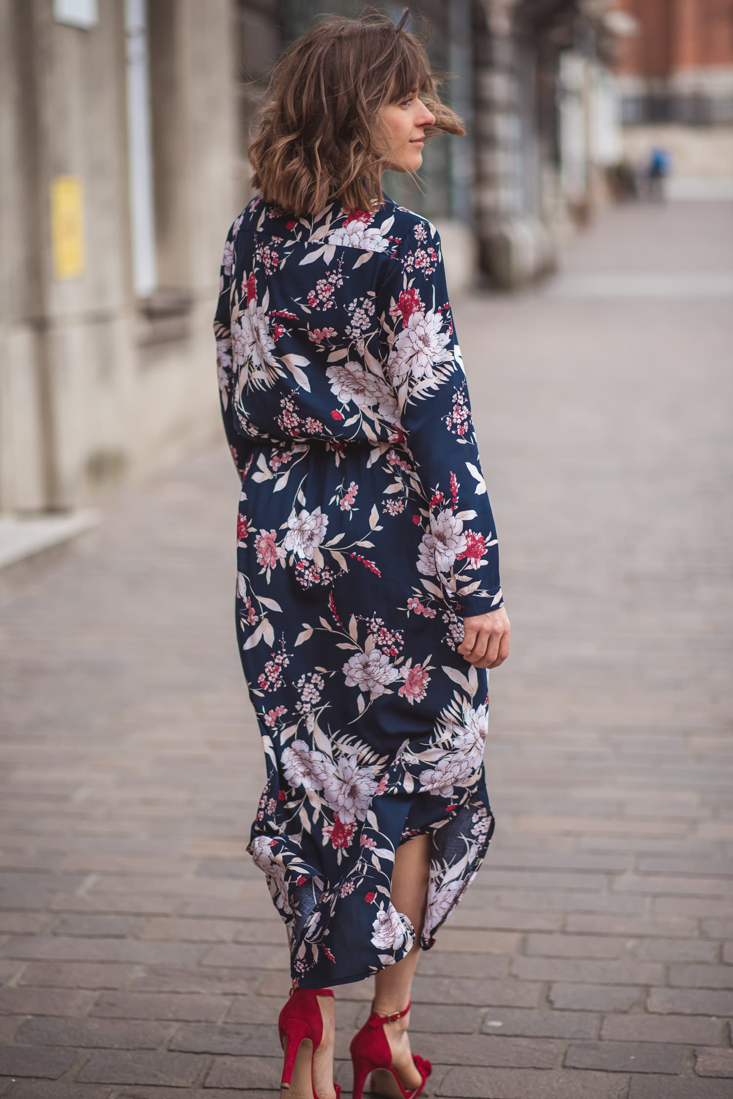 NONAME Shirt Dress – Navy — photo 3