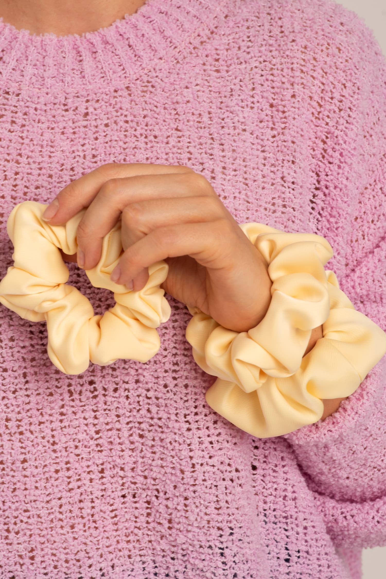 Gumka do włosów scrunchie (kolory) - zdjęcie 6