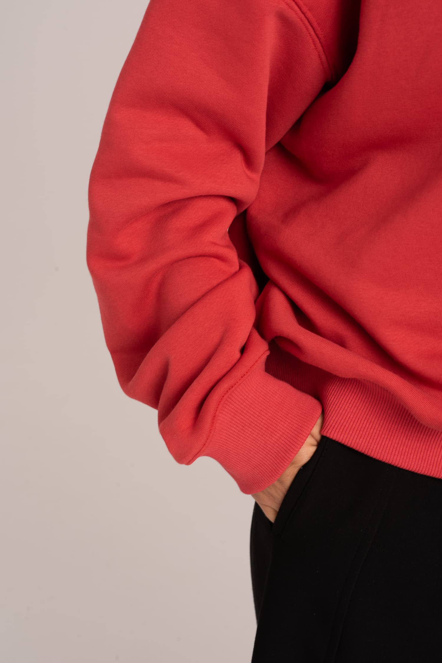 Koralowa bluza Nora - zdjęcie 5