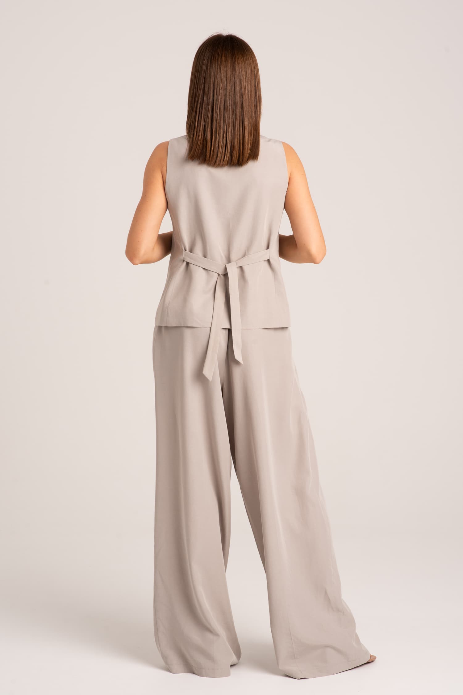 Jasna kamizelka garniturowa Pearl - zdjęcie 7