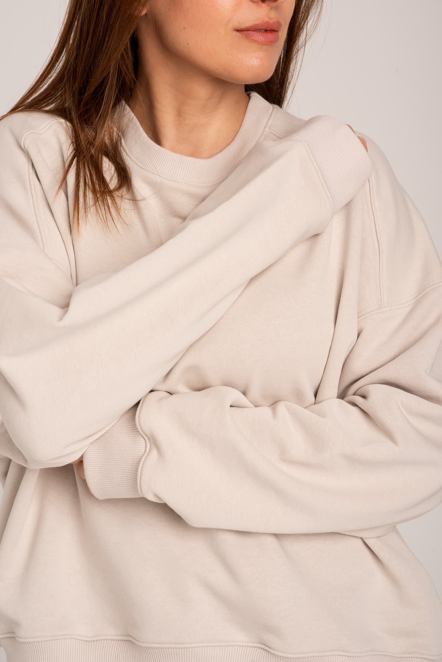 Beżowa bluza NORA (jasny beż) - widok 2