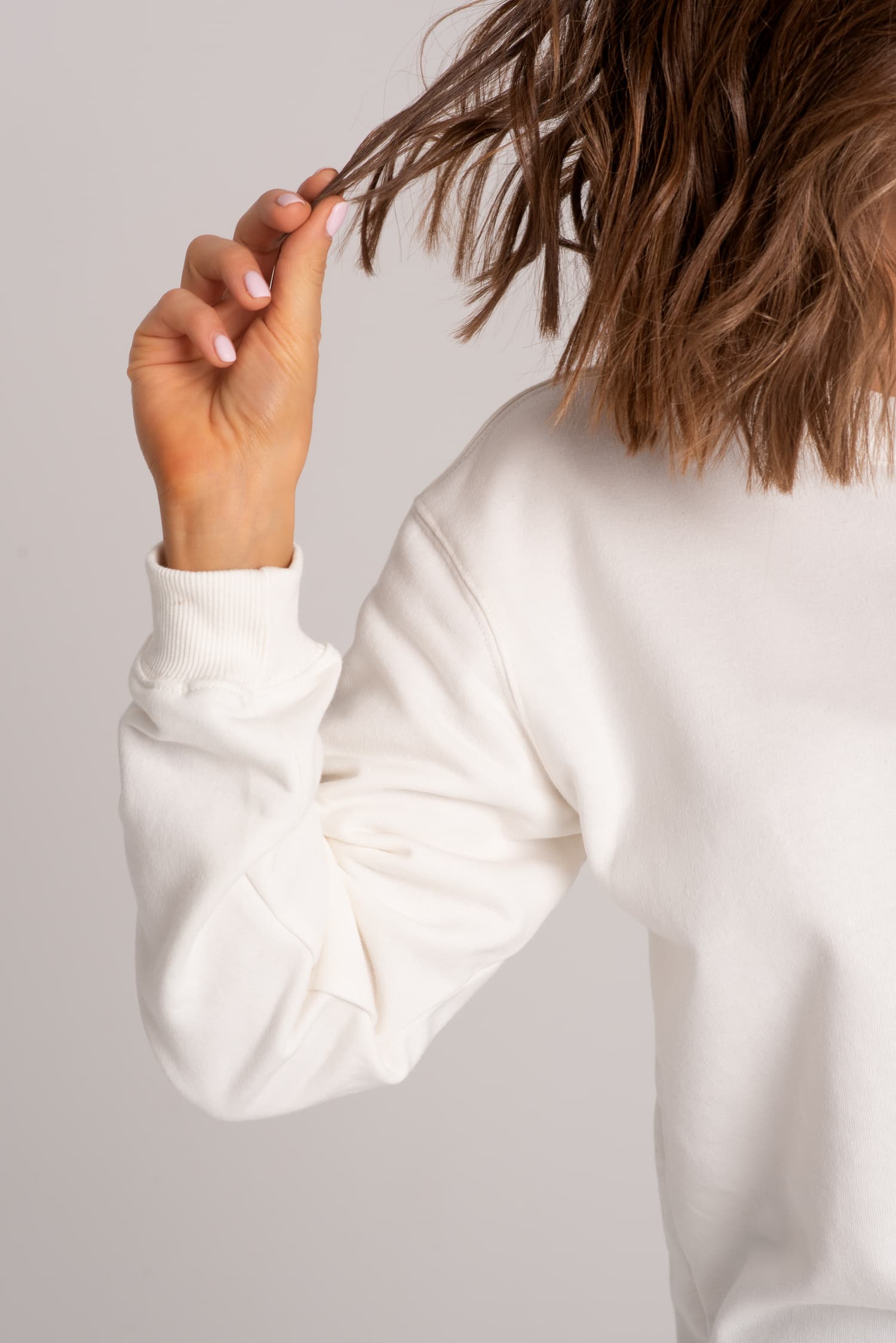 Biała bluza damska NIEzwykła - zdjęcie 7