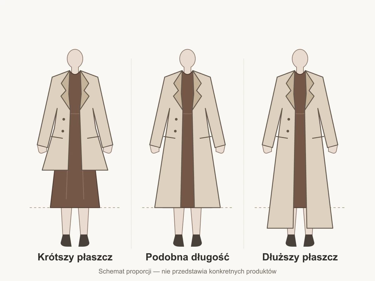Jaki płaszcz do sukienki midi i maxi? Krótszy czy dłuższy od sukienki