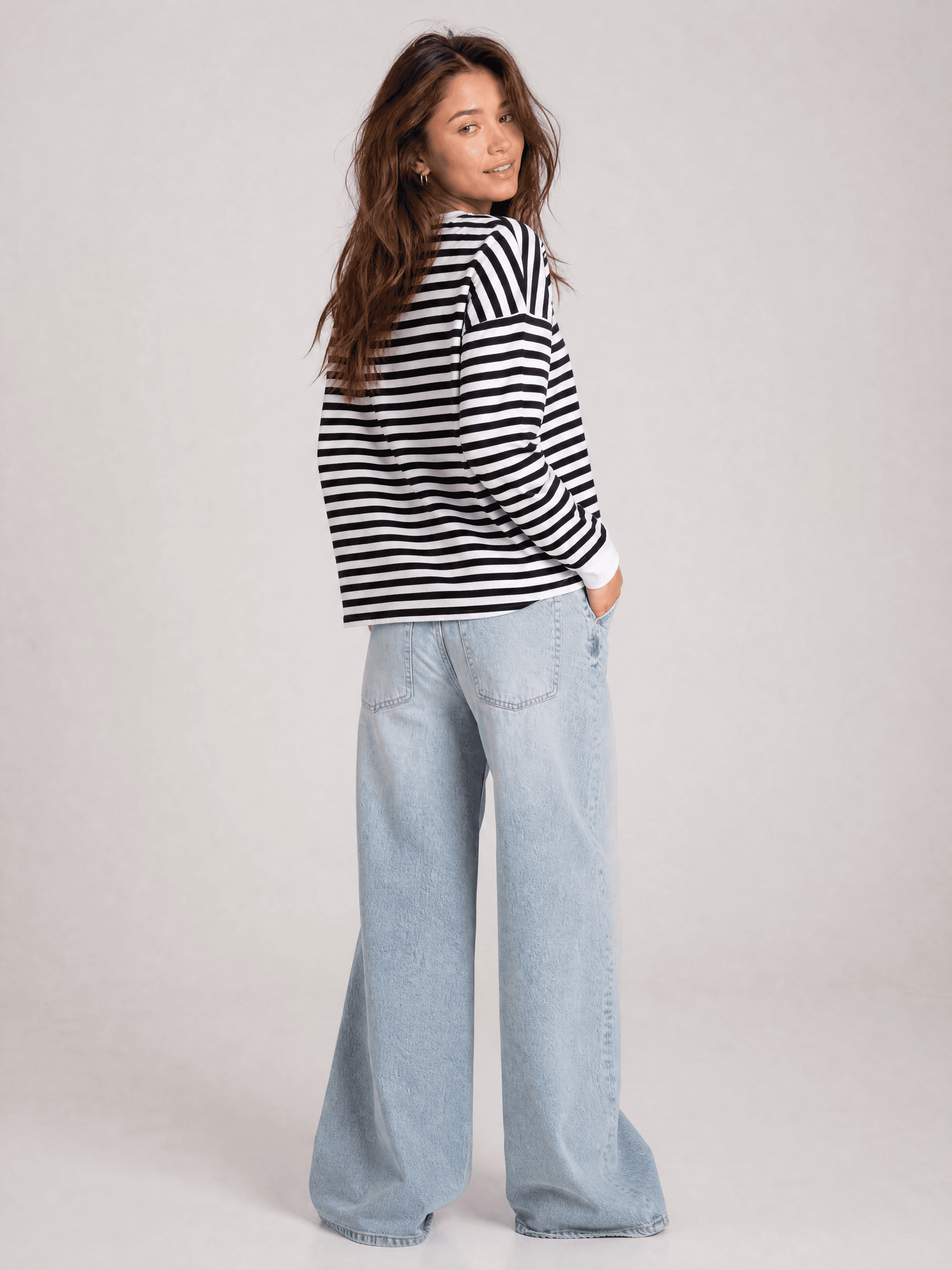Gestreiftes Longsleeve HANNAH — Foto 4