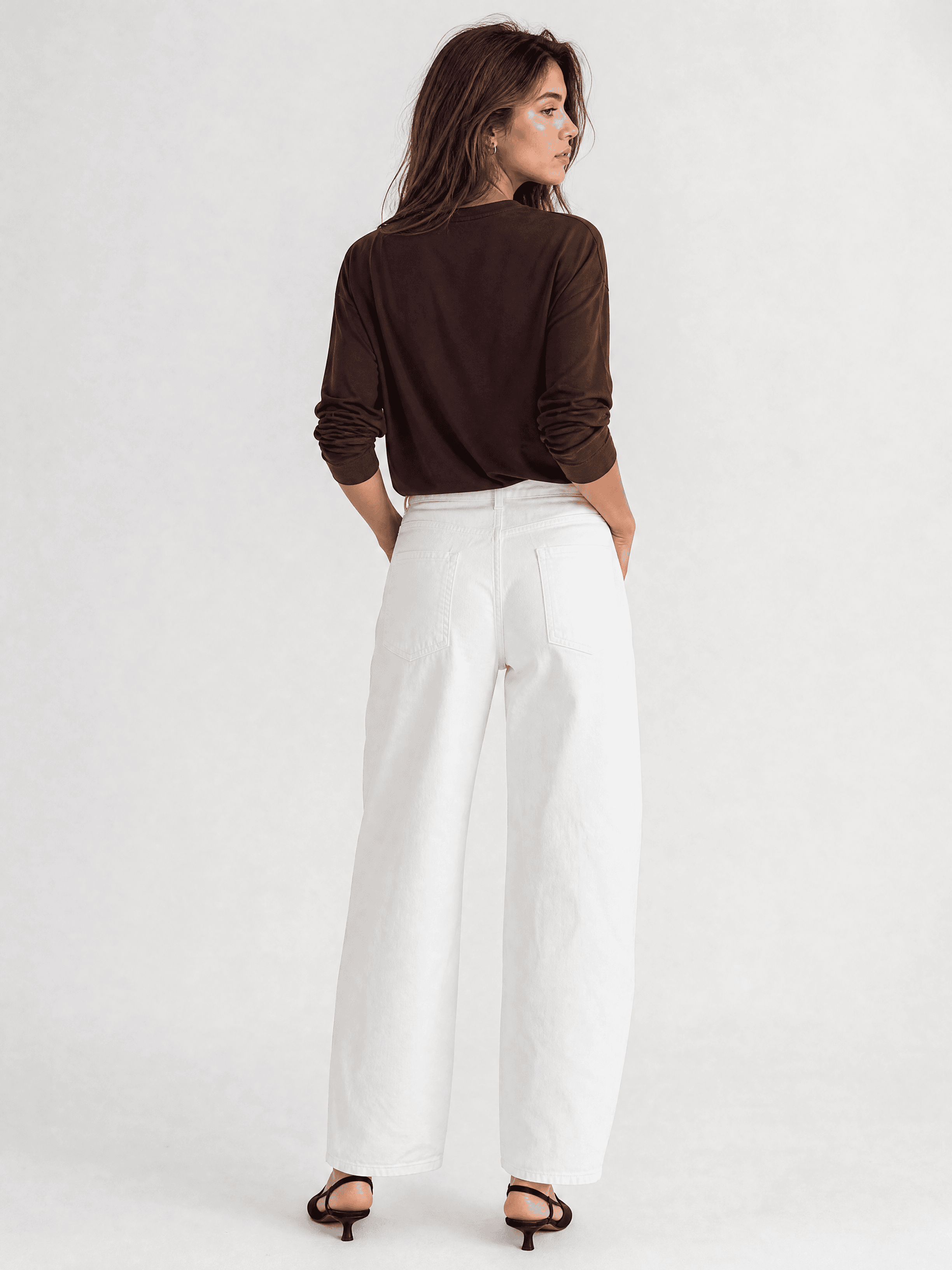 Brauner Bambus-Longsleeve Nina — Foto 7
