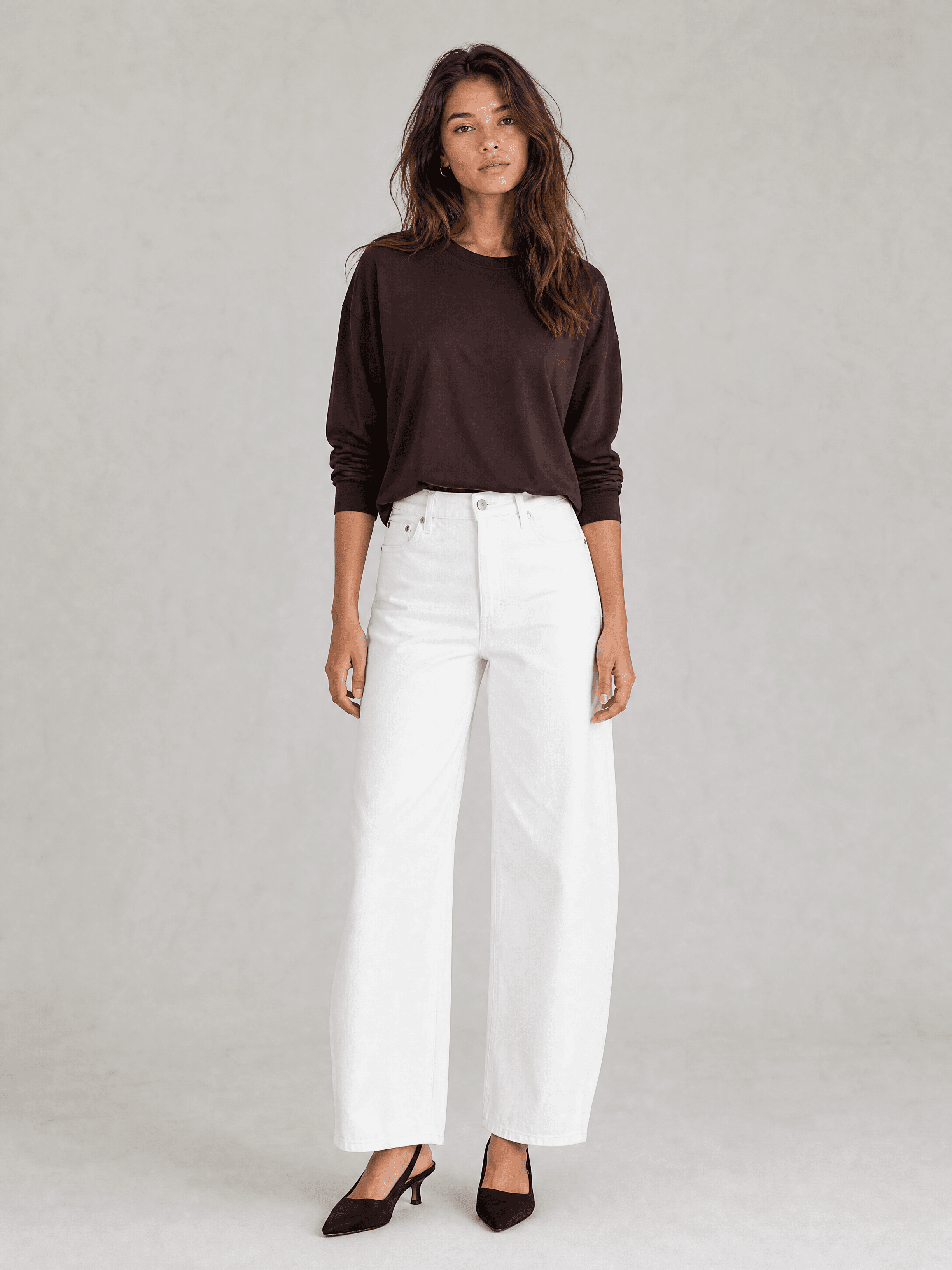 Brauner Bambus-Longsleeve Nina — Foto 6