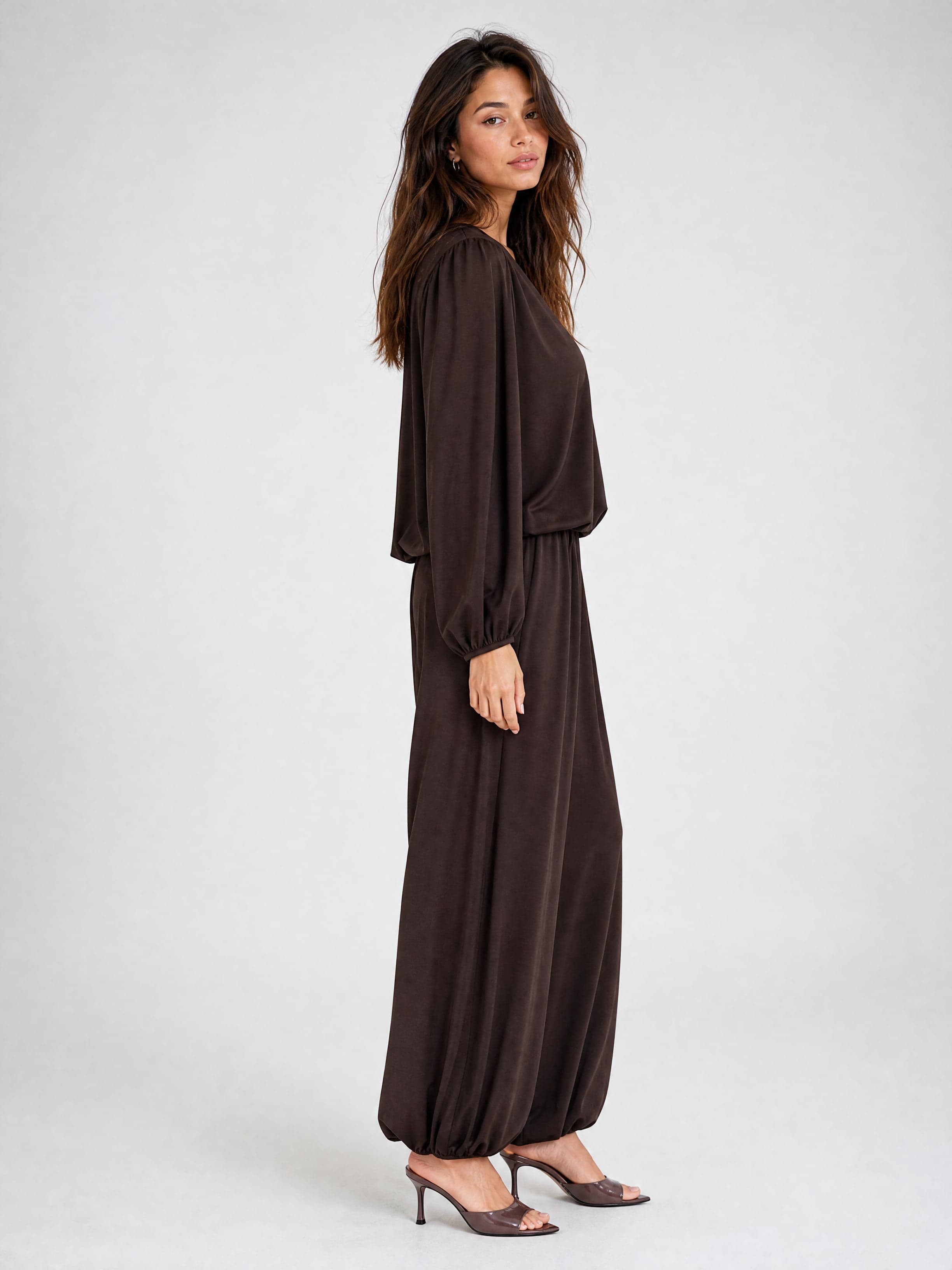 Rania Brown Modal Blouse — photo 4