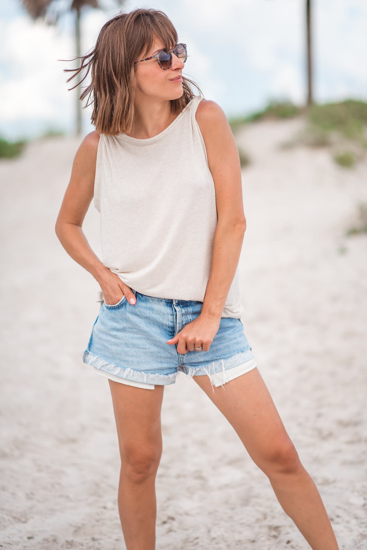 Koszulka bez rękawów SIMPLE - zdjęcie 6